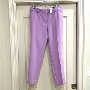 NWT Talbots Lavender Hampshire Ankle Pant